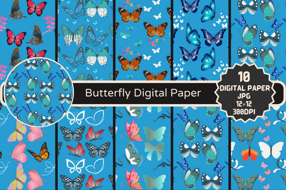 Blue Butterfly: A Unique Design Resource for Creative Projects