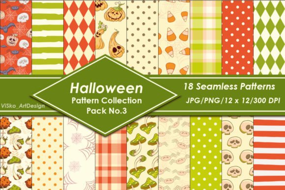 Exploring Halloween Seamless Pattern Pack No.3 for Creative Projects