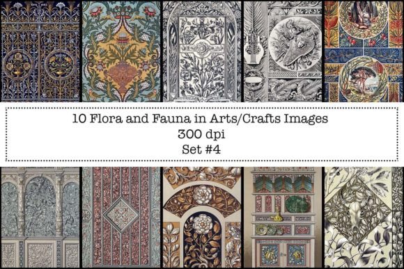 Flora Fauna in Art Craft – Set 4