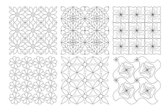 Geometric Patterned Background Set: A Practical Resource for Design Integration